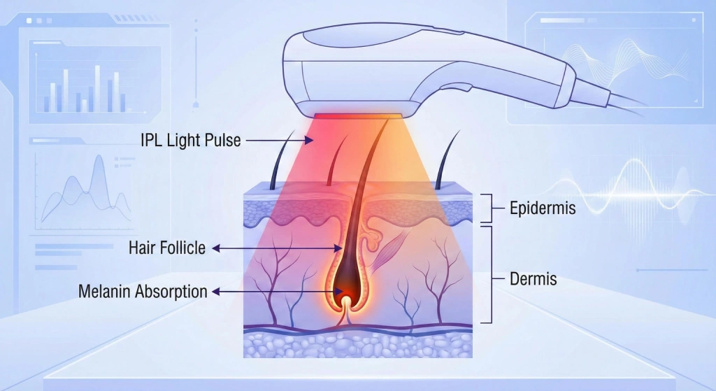 The Science of IPL: How Light Targets Hair Follicles
